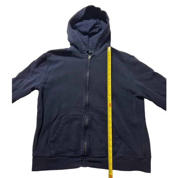 Polo Ralph Lauren Navy Blue Red Horse Youth XL 18/20 Zippered Hoodie Sweatshirt - Picture 2 of 9